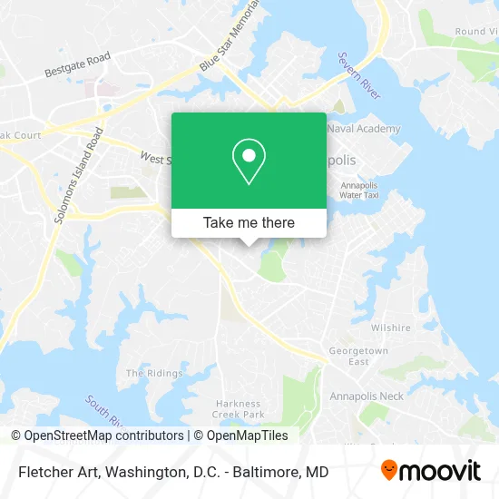 Fletcher Art map