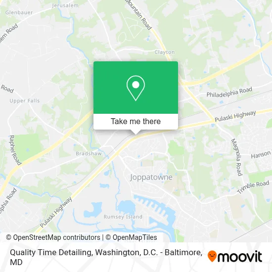 Quality Time Detailing map