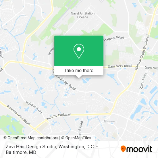 Zavi Hair Design Studio map