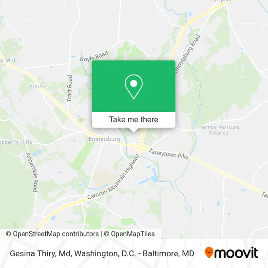Gesina Thiry, Md map