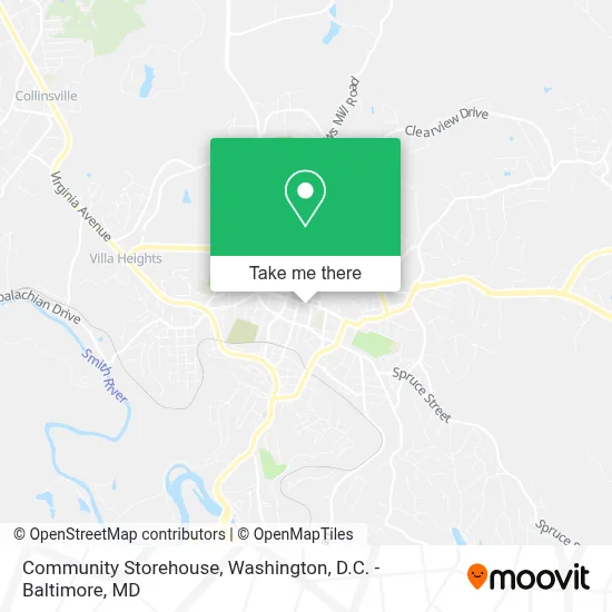 Community Storehouse map