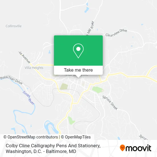 Colby Cline Calligraphy Pens And Stationery map