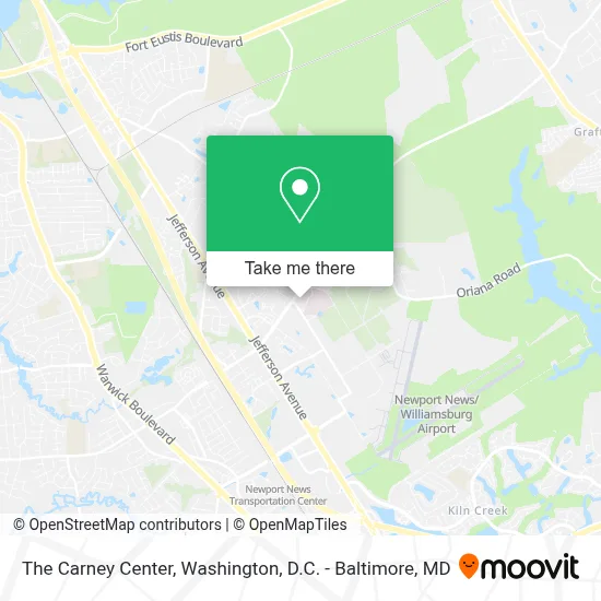 The Carney Center map