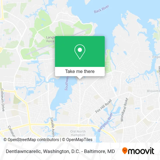 Dentlawncarellc map