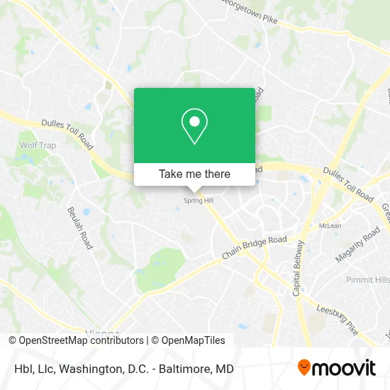 Hbl, Llc map