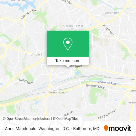Anne Macdonald map