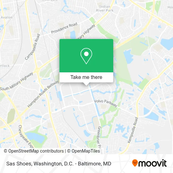 Sas Shoes map