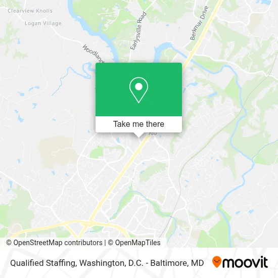 Qualified Staffing map
