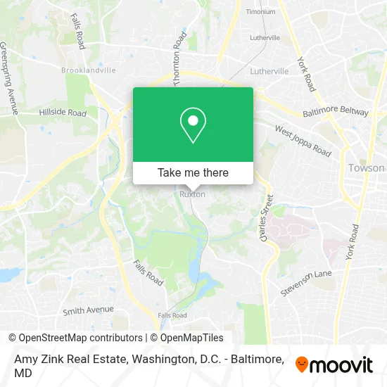 Amy Zink Real Estate map