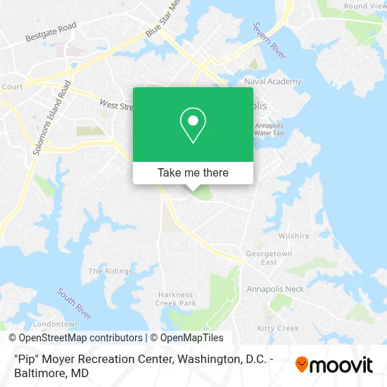 "Pip" Moyer Recreation Center map