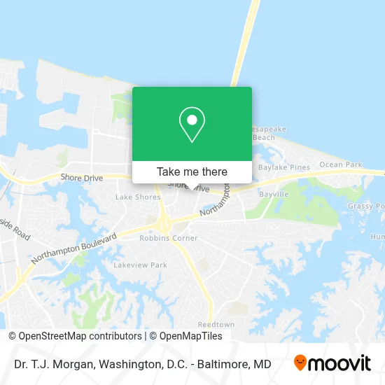 Dr. T.J. Morgan map
