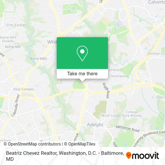 Beatriz Chevez Realtor map