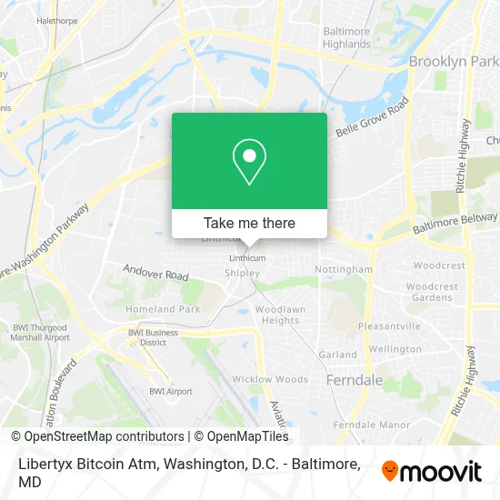 Libertyx Bitcoin Atm map