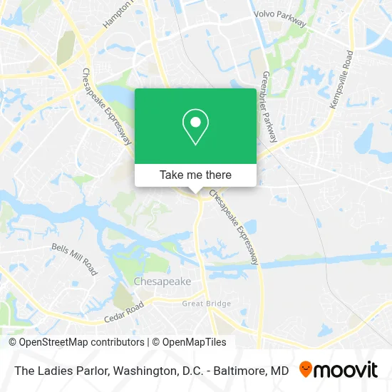 The Ladies Parlor map