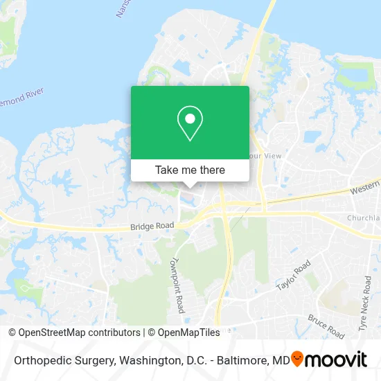 Orthopedic Surgery map