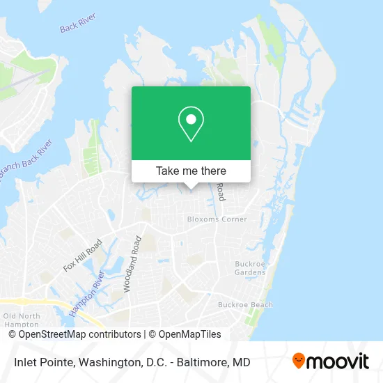 Inlet Pointe map