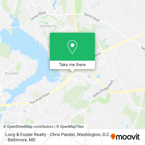 Long & Foster Realty - Chris Pandel map
