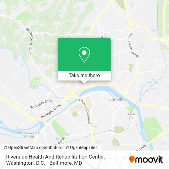 Riverside Health And Rehabilitation Center map