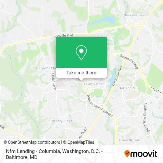 Nfm Lending - Columbia map