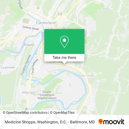 Medicine Shoppe map