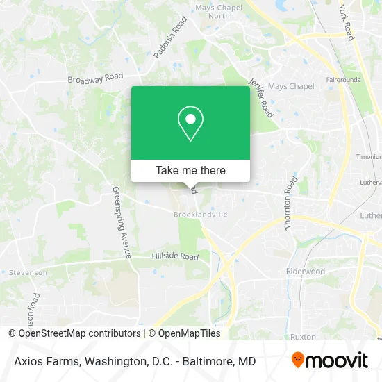 Axios Farms map