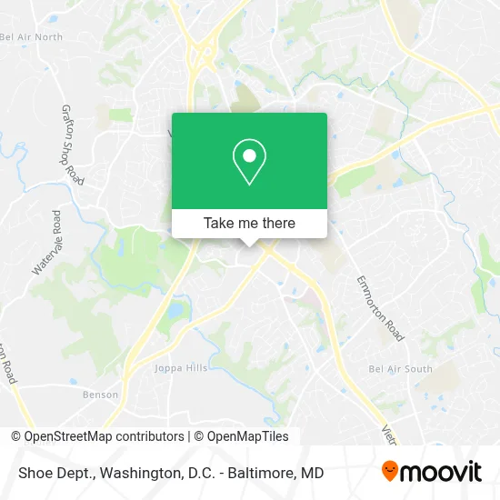 Shoe Dept. map