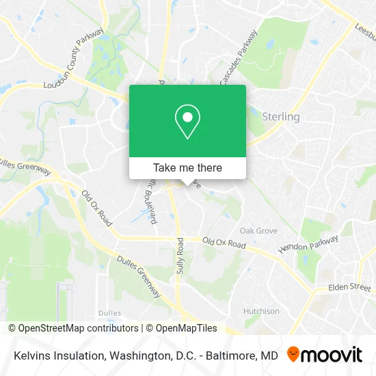 Kelvins Insulation map