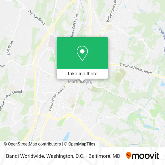 Bandi Worldwide map