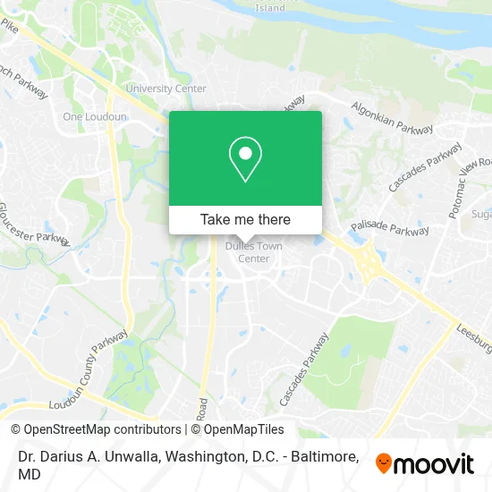 Dr. Darius A. Unwalla map