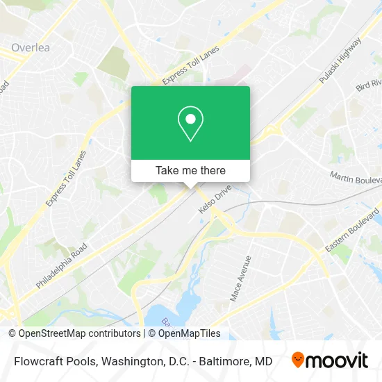 Flowcraft Pools map