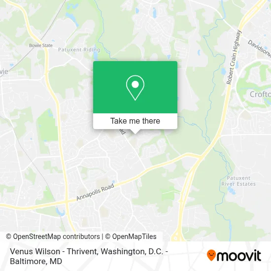 Venus Wilson - Thrivent map