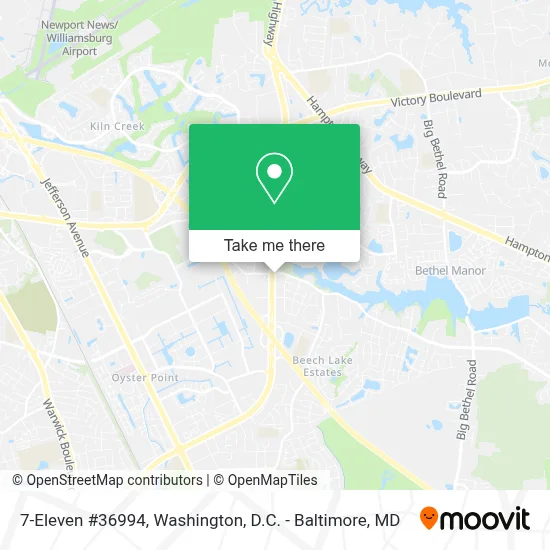 7-Eleven #36994 map