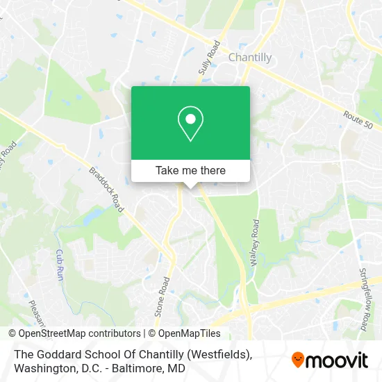 The Goddard School Of Chantilly (Westfields) map