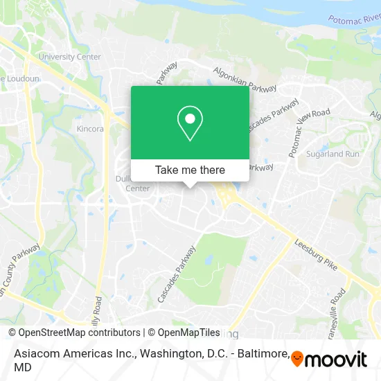 Asiacom Americas Inc. map