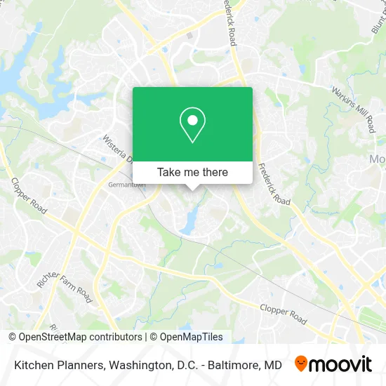 Kitchen Planners map