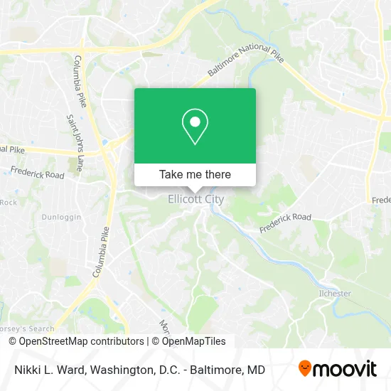 Nikki L. Ward map
