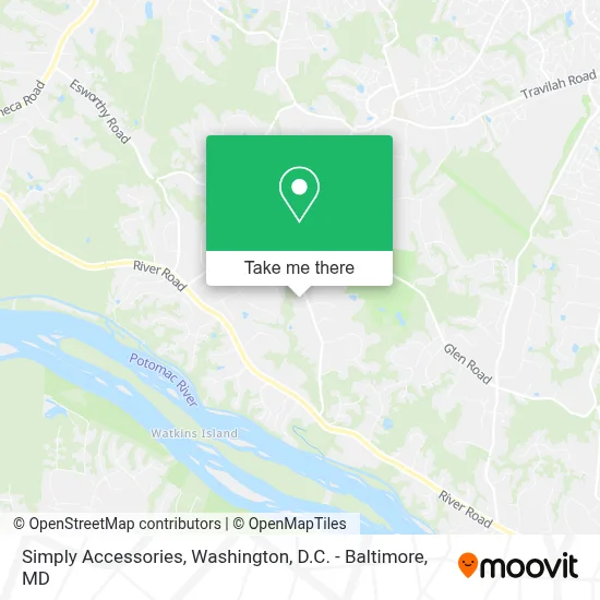 Simply Accessories map