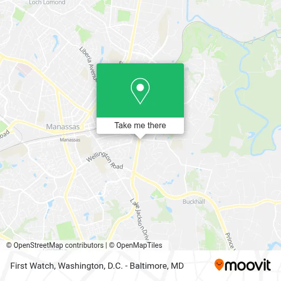First Watch map