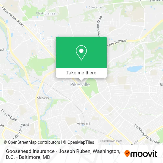 Goosehead Insurance - Joseph Ruben map