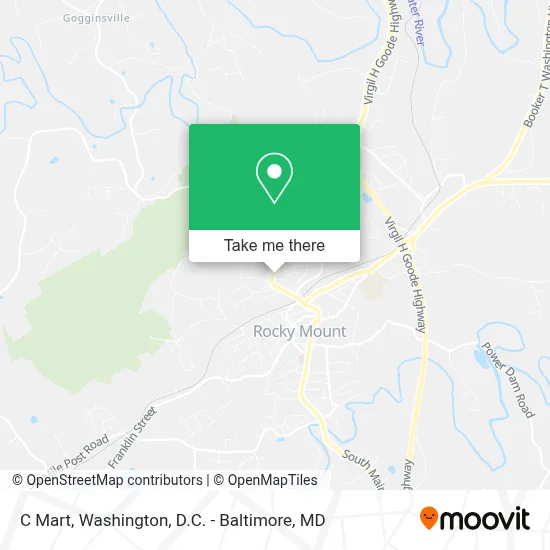 C Mart map