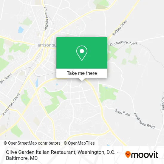Olive Garden Italian Restaurant map