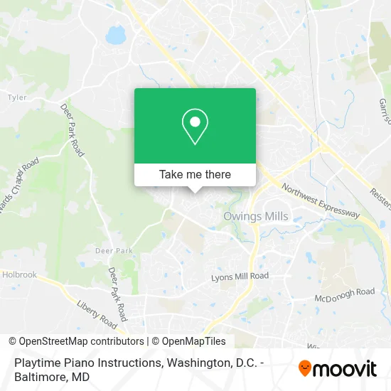 Playtime Piano Instructions map