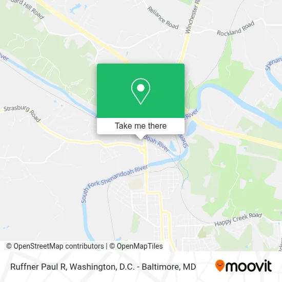 Ruffner Paul R map