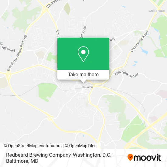 Redbeard Brewing Company map