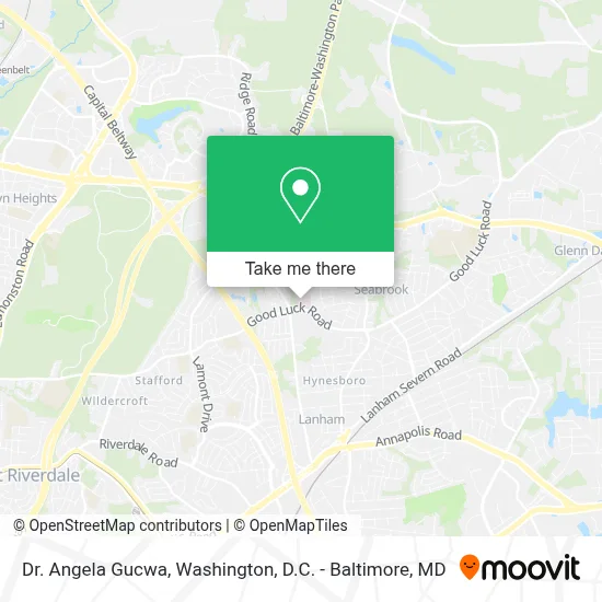 Dr. Angela Gucwa map