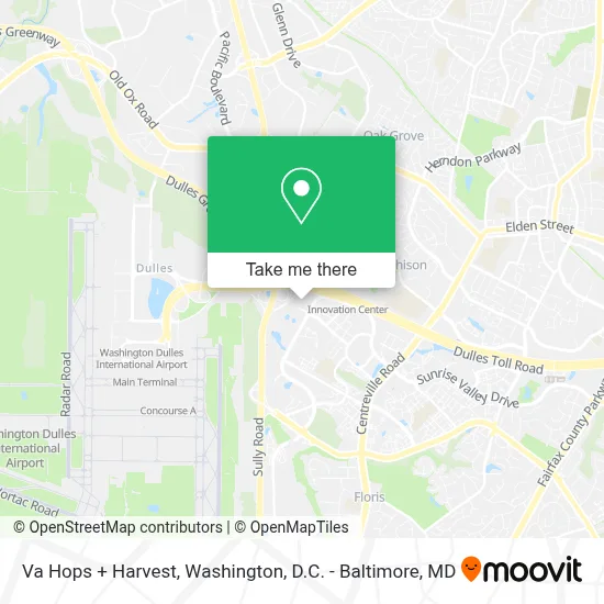 Va Hops + Harvest map