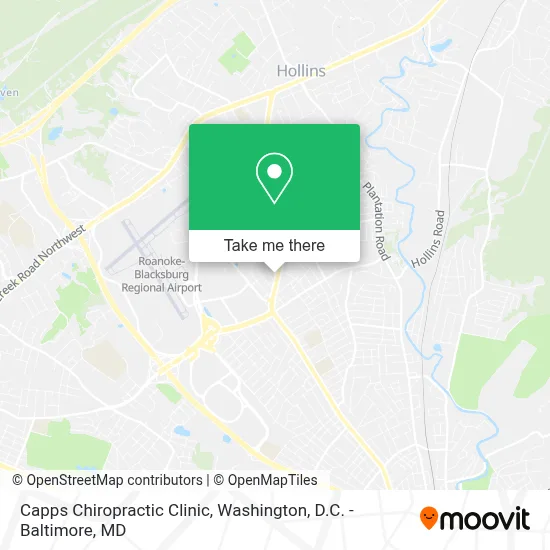 Capps Chiropractic Clinic map