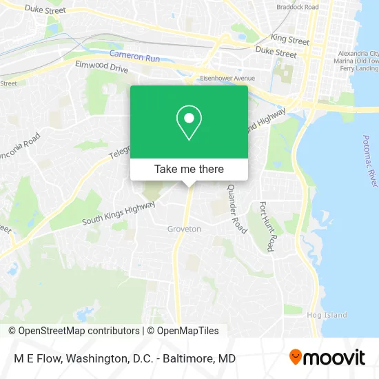 M E Flow map