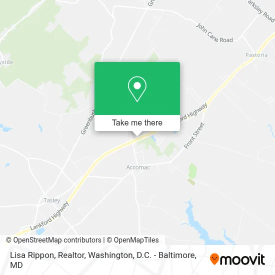 Lisa Rippon, Realtor map
