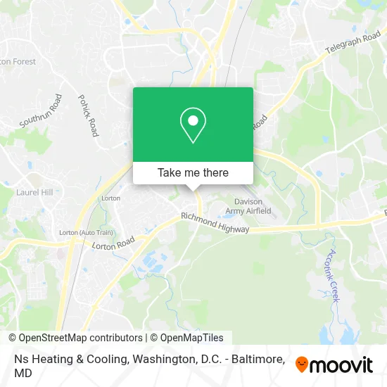 Ns Heating & Cooling map